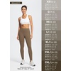 image:imagebaleaf Womens Fleece Lined Leggings Thermal WarmBrown