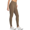 image:imagebaleaf Womens Fleece Lined Leggings Thermal WarmBrown