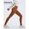 image:imagebaleaf Womens Fleece Lined Leggings Thermal WarmCaramel