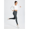 image:imagebaleaf Womens Fleece Lined Leggings Thermal WarmDark Grey