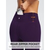 image:imagebaleaf Womens Fleece Lined Leggings Thermal WarmDark Purple