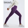 image:imagebaleaf Womens Fleece Lined Leggings Thermal WarmDark Purple