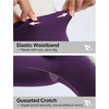 image:imagebaleaf Womens Fleece Lined Leggings Thermal WarmDark Purple