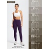 image:imagebaleaf Womens Fleece Lined Leggings Thermal WarmDark Purple