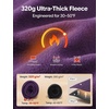 image:imagebaleaf Womens Fleece Lined Leggings Thermal WarmDark Purple
