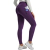 image:imagebaleaf Womens Fleece Lined Leggings Thermal WarmDark Purple
