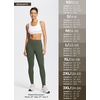image:imagebaleaf Womens Fleece Lined Leggings Thermal WarmGreen