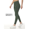 image:imagebaleaf Womens Fleece Lined Leggings Thermal WarmGreen