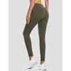image:imagebaleaf Womens Fleece Lined Leggings Thermal WarmGreen