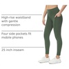 image:imagebaleaf Womens Fleece Lined Leggings Thermal WarmGreen