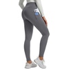 image:imagebaleaf Womens Fleece Lined Leggings Thermal WarmGrey