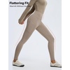 image:imagebaleaf Womens Fleece Lined Leggings Thermal WarmKhaki