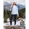 image:imagebaleaf Womens Fleece Lined Leggings Thermal WarmNavy Blue