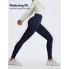 image:imagebaleaf Womens Fleece Lined Leggings Thermal WarmNavy Blue