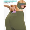 image:imagebaleaf Womens Fleece Lined Leggings Thermal WarmOlive Green