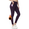 image:imagebaleaf Womens Fleece Lined Leggings Thermal WarmPurple