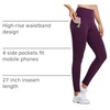 image:imagebaleaf Womens Fleece Lined Leggings Thermal WarmPurple