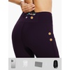 image:imagebaleaf Womens Fleece Lined Leggings Thermal WarmPurple