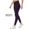 image:imagebaleaf Womens Fleece Lined Leggings Thermal WarmPurple