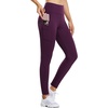 image:imagebaleaf Womens Fleece Lined Leggings Thermal WarmPurple