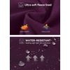 image:imagebaleaf Womens Fleece Lined Leggings Thermal WarmPurple