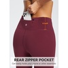 image:imagebaleaf Womens Fleece Lined Leggings Thermal WarmRed Wine