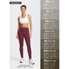 image:imagebaleaf Womens Fleece Lined Leggings Thermal WarmRed Wine