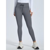 image:imagebaleaf Womens Fleece Lined Leggings Thick Warm Thermal Insulated LeggingDark Gray