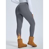 image:imagebaleaf Womens Fleece Lined Leggings Thick Warm Thermal Insulated LeggingDark Gray