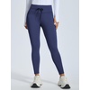 image:imagebaleaf Womens Fleece Lined Leggings Thick Warm Thermal Insulated LeggingNavy Blue