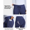 image:imagebaleaf Womens Fleece Lined Leggings Thick Warm Thermal Insulated LeggingNavy Blue
