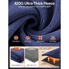 image:imagebaleaf Womens Fleece Lined Leggings Thick Warm Thermal Insulated LeggingNavy Blue