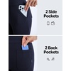 image:imagebaleaf Womens Fleece Lined Pants 4 Pockets Winter SweatpantsNavy Blue