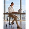 image:imagebaleaf Womens Fleece Lined Pants 4 Pockets Winter SweatpantsPale Khaki