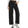 image:imagebaleaf Womens Fleece Lined Track Pants 27 Thermal Warm with Zipper PocketBlackblack