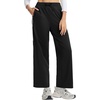 image:imagebaleaf Womens Fleece Lined Track Pants 27 Thermal Warm with Zipper PocketBlackwhite