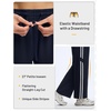image:imagebaleaf Womens Fleece Lined Track Pants 27 Thermal Warm with Zipper PocketBluewhite