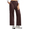 image:imagebaleaf Womens Fleece Lined Track Pants 27 Thermal Warm with Zipper PocketBrownwhite