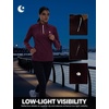 image:imagebaleaf Womens Fleece Quarter Zip Running Jackets Thermal PulloverWine Red