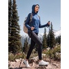 image:imagebaleaf Womens Fleece Running Jacket Winter Hooded Thermal CyclingNavy Blue