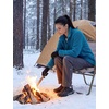 image:imagebaleaf Womens Long Fleece Jacket Full Zip Lightweight WarmthBlue