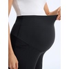 image:imagebaleaf Womens Maternity Wide Leg Yoga Pants Pregnancy ClothesBlack