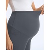 image:imagebaleaf Womens Maternity Wide Leg Yoga Pants Pregnancy ClothesDark Gray