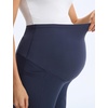 image:imagebaleaf Womens Maternity Wide Leg Yoga Pants Pregnancy ClothesNavy Blue