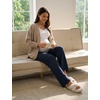 image:imagebaleaf Womens Maternity Wide Leg Yoga Pants Pregnancy ClothesNavy Blue