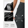 image:imagebaleaf Womens Pants Petite Travel Stretchy Work with Zip Pockets Slacks25black