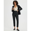image:imagebaleaf Womens Pants Petite Travel Stretchy Work with Zip Pockets Slacks25black