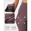 image:imagebaleaf Womens Pants Petite Travel Stretchy Work with Zip Pockets Slacks25brown