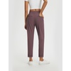 image:imagebaleaf Womens Pants Petite Travel Stretchy Work with Zip Pockets Slacks25brown