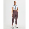 image:imagebaleaf Womens Pants Petite Travel Stretchy Work with Zip Pockets Slacks25brown
